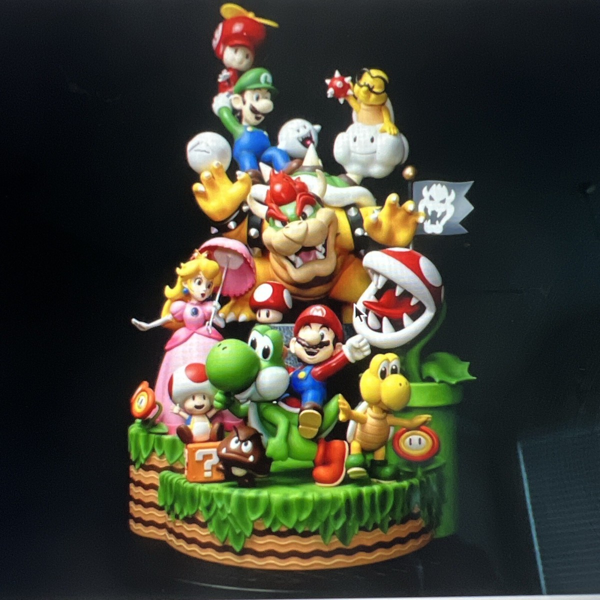 Mario Bros Nintendo T Studio Super Mario Resin Statue USA seller