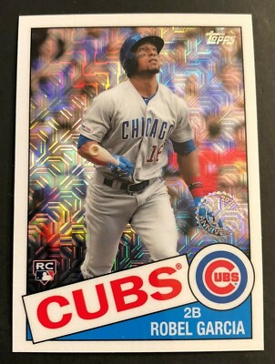 2020 Topps Silver Pack 35th Anniversary 1985 Chrome ROBEL GARCIA Cubs #47