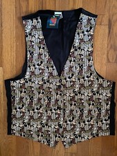 Vtg 1990's Mickey Unlimited Mickey Mouse Vest brand new with tag