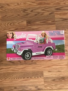 barbie purple jeep