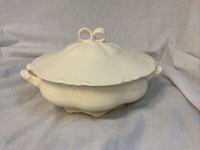 Vintage Taylor Smith Taylor Covered Round Vegetable Bowl