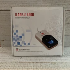 DigitalPersona U.ARE.U 4500 USB 2.0 Fingerprint Reader USED