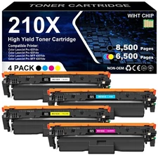 4PK 210X Toner (with Chip) W2100X for HP LaserJet Pro MFP 4301fdw 4201dn 210A
