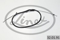 Linex 32.01.91 Cable, Parking Brake For Opel