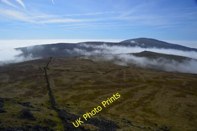 Foto 6x4 Wände auf Corney Fell Buck Karrow mit schwarzem Kamm im Hintergrund c2015