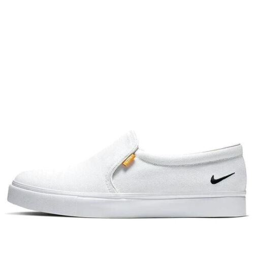 appease somewhere Pharmacology Nike Court Royale AC BQ9138-100 Women&#039;s White Slip-on Skate Sneaker  Shoes RS95 | eBay