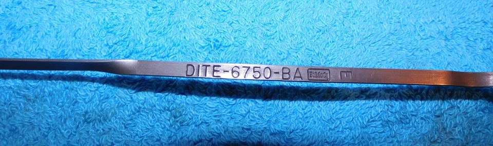 Ford Bronco 1971 1972 original 6 cilindros 170 indicador de nivel de aceite varilla de medición Foto 3 de 4