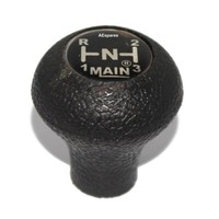 Gangschalthebelknauf Schwarz 7MM FüR Willys CJ Jeeps 3-Gang-Modelle S2U