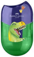 FABER-CASTELL TemperóWka PodwóJna Z Pojemnikiem Strugaczka Dinozaury Faber Caste