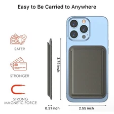 MagStash MagSafe Wallet Mybat Pro Snap-on & Stash for iPHONE NIP - Free Shipping