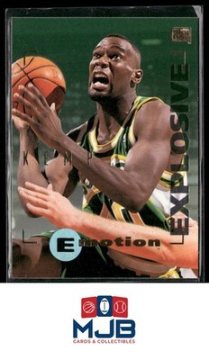 1994-95 SkyBox E-Motion Shawn Kemp #91 Seattle SuperSonics