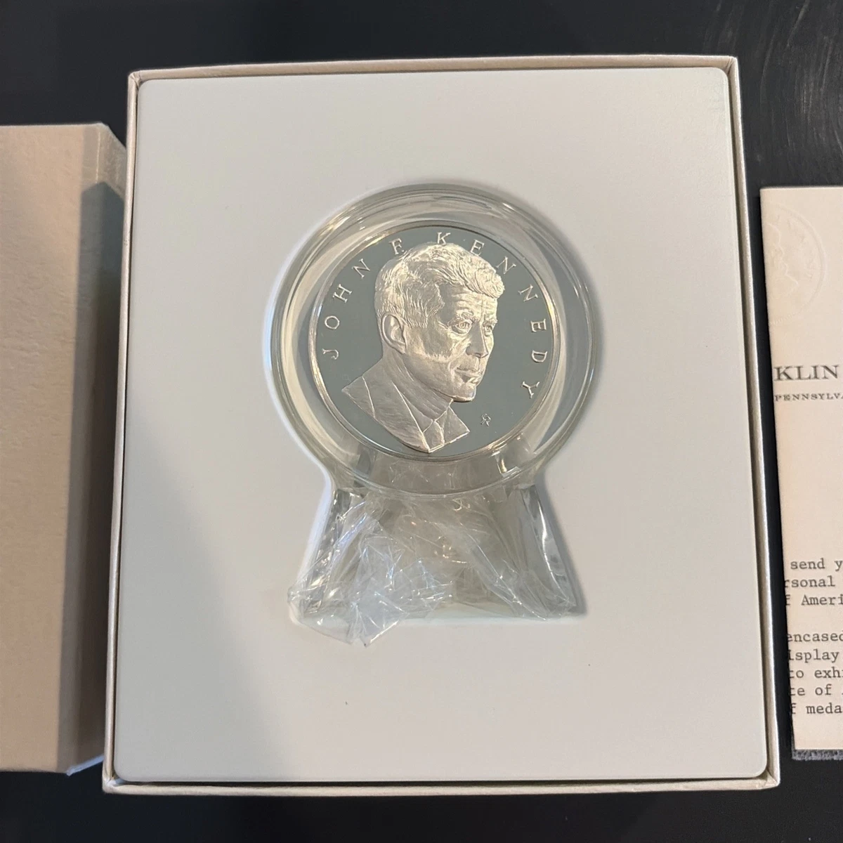 Franklin Mint Sterling Silver Medals In Numismatic Medals for sale