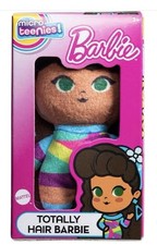 Mattel Barbie Micro Teenies Totally Hair Barbie Mini Plush Doll 3" NIB 2025