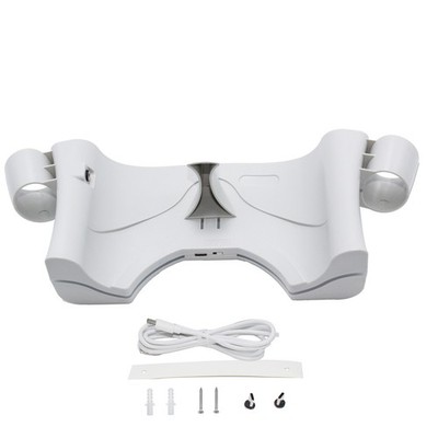 LED Indicator 2 Way Helmet Charging Base Holder For Oculus Quest 2 VR Helmet