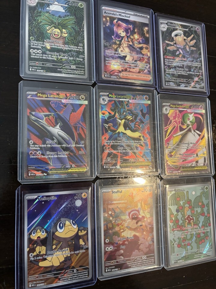 Mega Evolution Base Set Lot - 1 SIR 5 IR 3 Full Art Pokemon Cards | eBay