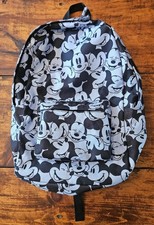 Disney Store Exclusive Backpack Mickey Mouse Print, Blue Black