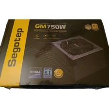 Segotep 750W Power Supply 80 Plus Gold New Sealed In Box