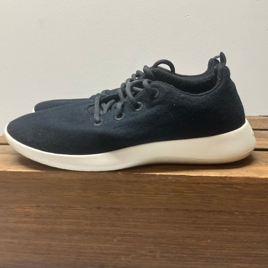 Allbirds Tree Runners Black Wool Sneakers Shoes TR-M10 Mens  display picture 1