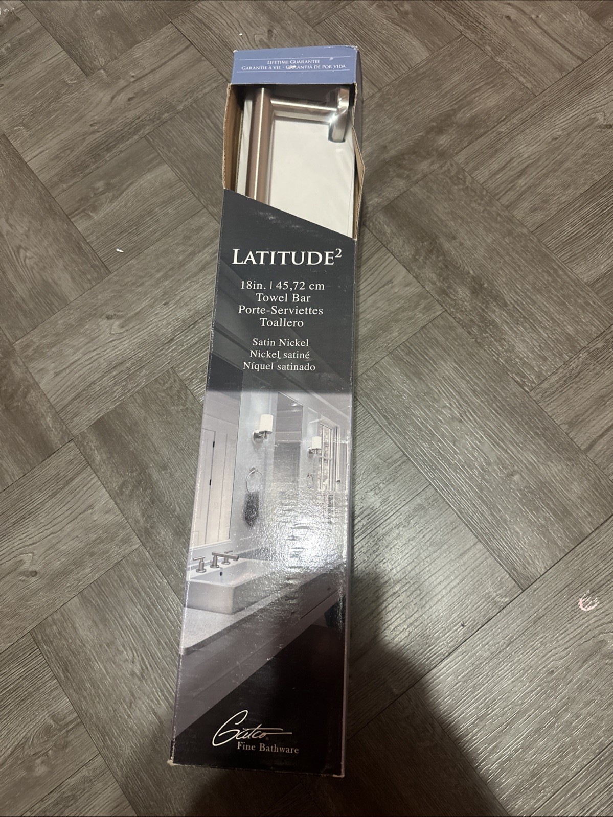 Bar 18 Inch Satin Nickel #4291