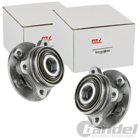 2X Nty RADLAGER-SATZ Vorne Beidseitig Passend FÜR Volvo XC90 Links+Rechts