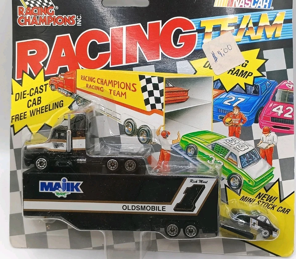 Racing Champions NASCAR Hauler Lote Motorcraft #15 y Oldsmobile #1 Nuevo Sellado Foto 4 de 4