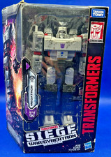 Transformers Hasbro Siege War for Cybertron Voyager Megatron WFC-S12 Brand New