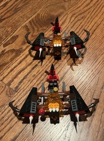 HUGE LEGO Nexo Knights Lot w/ minifigs, mechs, magma temple, see description