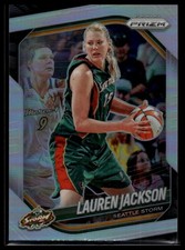 2025 Panini Prizm WNBA Lauren Jackson Silver Prizms #91 Seattle Storm