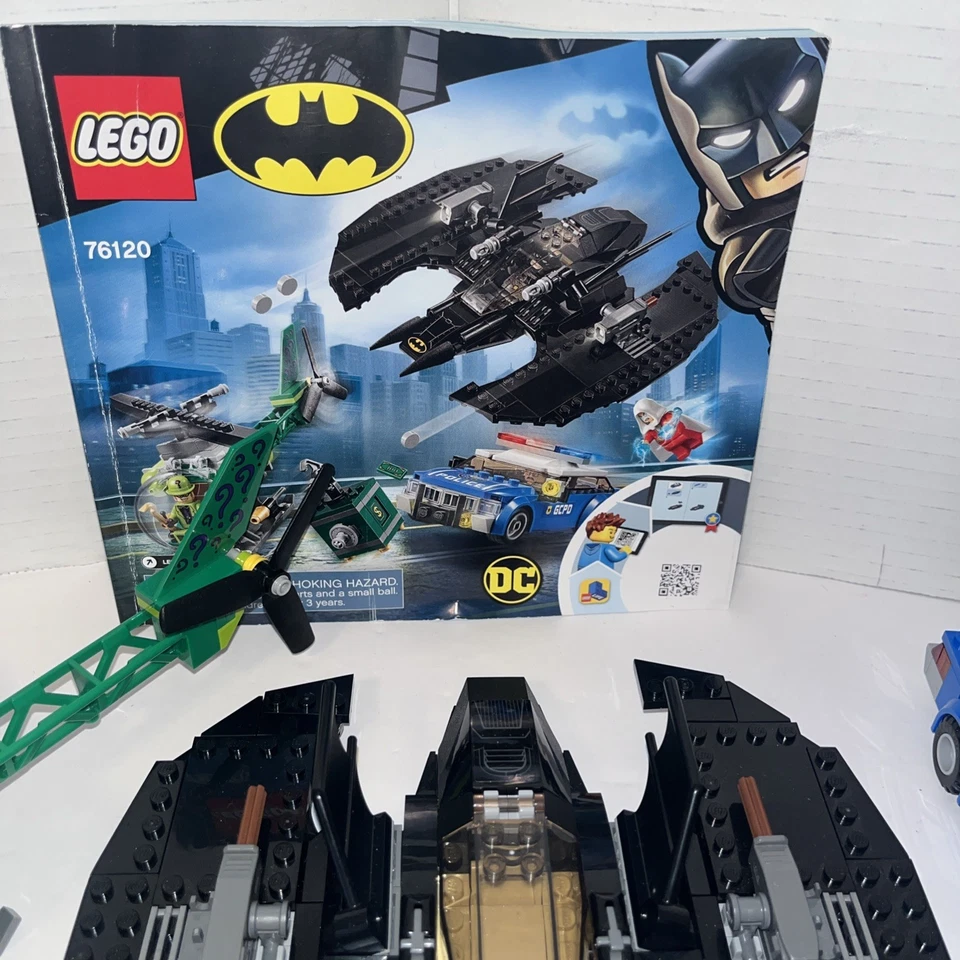 LEGO Batman Batwing and The Riddler Heist (76120) 95% Complete - Image 3 of 4