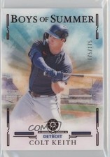 2025 Panini Boys of Summer Red 175/175 Colt Keith #46 pe8