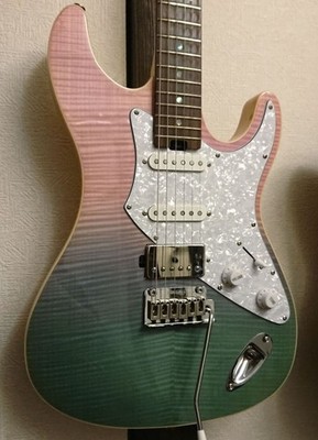 Aria Pro II 714-AE200 SSPK Custom Gitarre