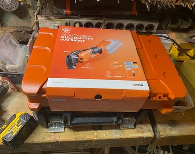 FEIN Akku Multimaster 500 Select Neu, OVP Starlock 12V + Koffer + Messer