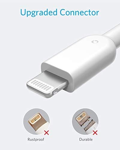 Anker PowerLine II light USB cable MFi certified ultra durable compatible w 926 - Picture 3 of 6