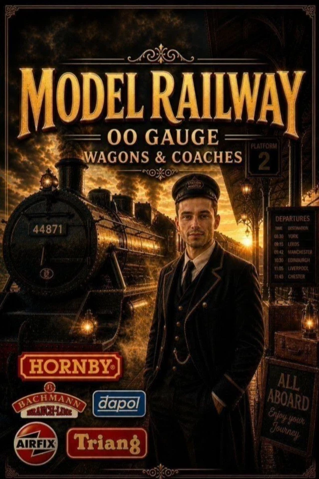 🚂Model Railway🚂 Wagons & Coaches ⭐OO Gauge!⭐ Boxed / Unboxed! 🚂