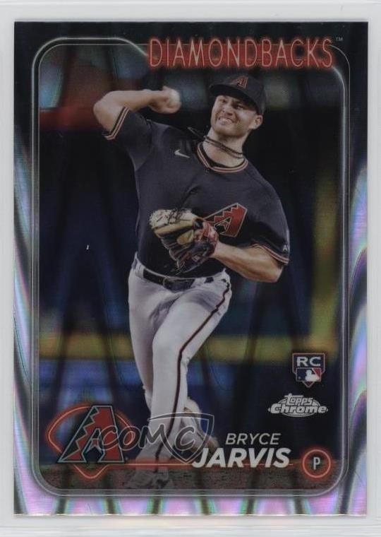 2024 Topps Chrome RayWave Refractor Bryce Jarvis #75 hg6
