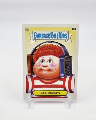 2022 Topps Garbage Pail Kids Book Worms Zed Phones 76b