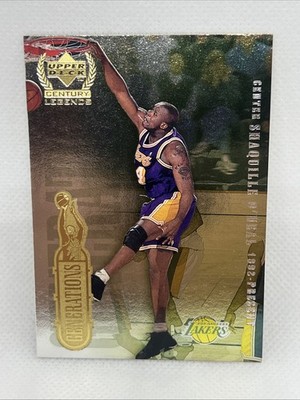 Upper Deck Century Legends Generations Lakers Wilt Chamberlain