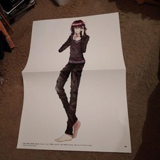 K Double-Sided Poster Picture frame is not included.