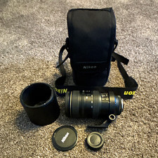 Nikon AF VR-NIKKOR 80-400mm f/4.5-5.6D ED Zoom Lens Nikon F w/ Case Caps
