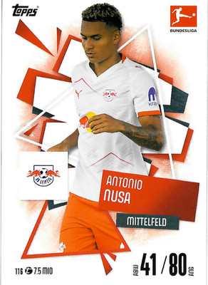 Match Attax Bundesliga 25/26 Basis Karten zum Aussuchen aus Nr. 1 bis 234