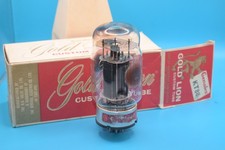 KT88 GENALEX GOLD LION - 1963 VINTAGE ENGLAND - TRIPLE GETTER - TV7 TEST SUPERB