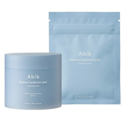 Abib Sedum Hyaluron Pad Hydrating Touch 165ml 85pcs Skincare Set K-Beauty