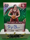 2025-26 Bowman's Best U Raegan Beers Best of 2025 Auto Green Mini Diamond /99