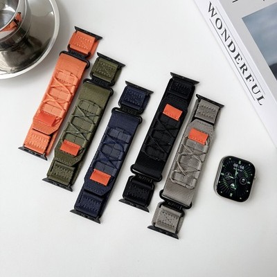 Für Apple Iwatch Watch 38mm 40mm 42mm 49mm Trail Loop Nylon Band