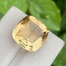 Elegant 14.25Ct Top Quality Natural Fancy Citrine Gemstone FCT26