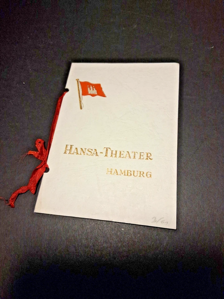 1961 febr. HAMBURG programm MARIA VALENTE im HANSA THEATER VARIETÉ - Bild 2 von 4
