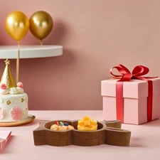  Easter Wood Serving Tray: Rabbit Shape Charcuterie Board - Kids Easter Bunny