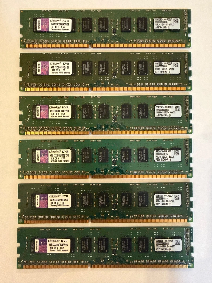 Kingston 4GB Computer DDR3 SDRAM for sale | eBay