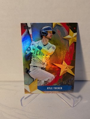 2025 Topps Update Series Kyle Tucker Stars Of MLB #SMLB-63 Gold /50 Chicago Cubs