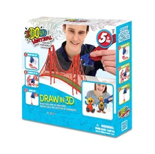 Set Of 5 3D Printer Pens Handheld Printing Art Pens NEW SEALED IDO3D